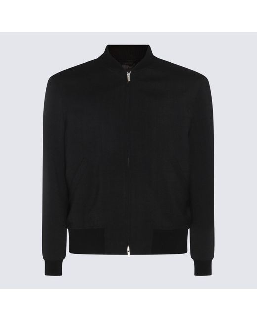 Lardini Black Casual Jacket for men