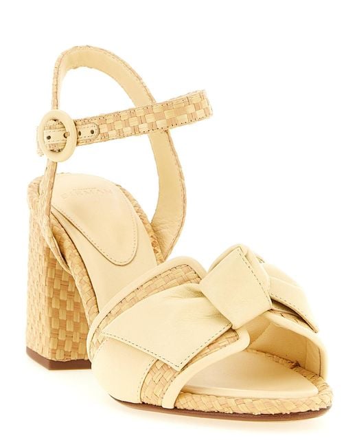 Alexandre Birman Metallic 'Maxi Clarita' Sandals
