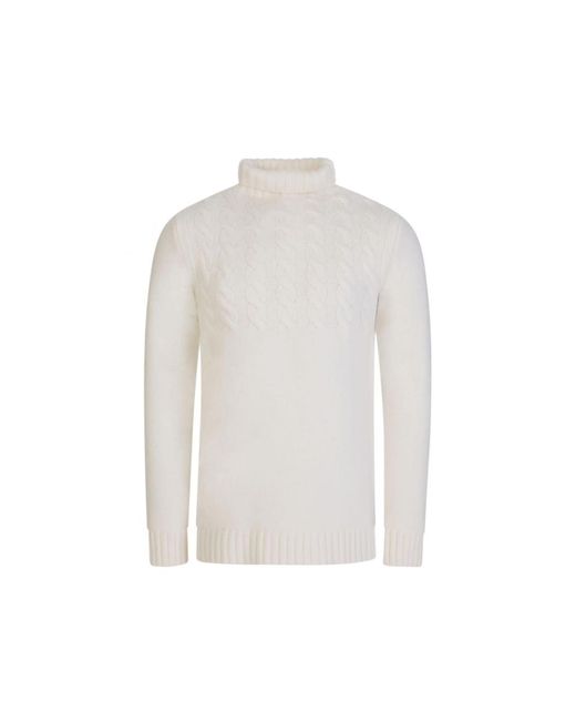 Maison Margiela White Wool Sweater for men
