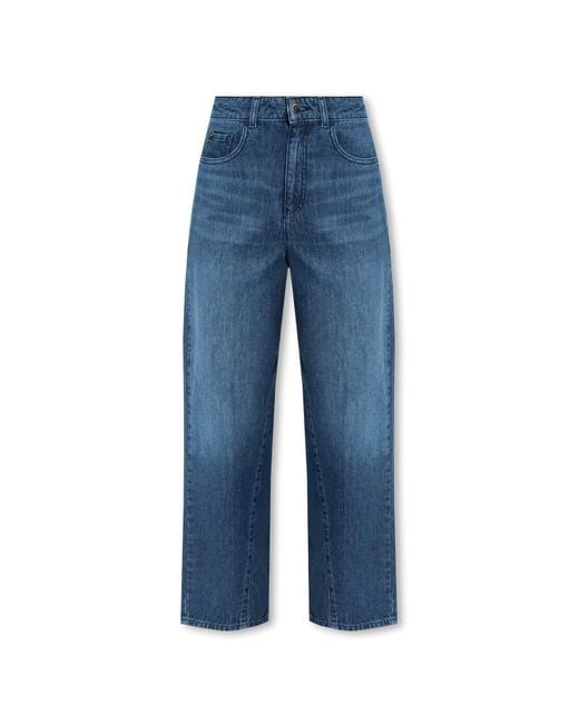 Emporio Armani Blue Regular Fit Jeans