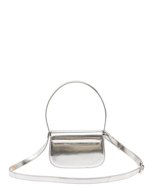 DIESEL Metallic 1Dr-Tone Shoulder Bag With Oval D Patch