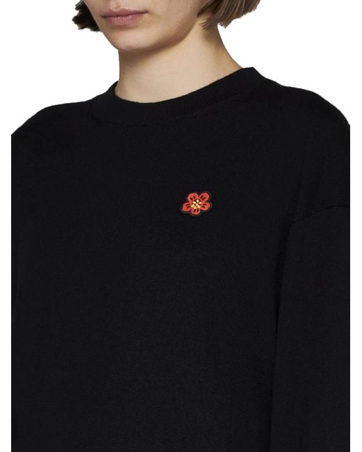 KENZO Black Sweaters