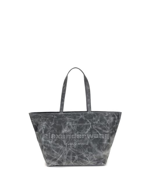 Alexander Wang Gray Punch Tote Bag