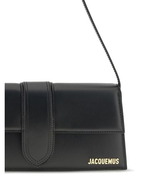 Jacquemus Black Le Bambino Long Shoulder Bag Calf Leather Bos Taurus