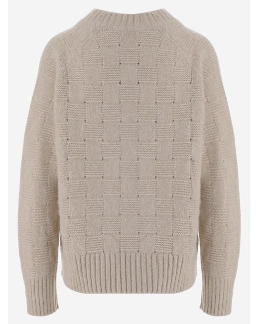 Allude Natural Cashmere And Silk Sweater