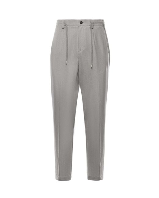 Eleventy Gray Rtw Wool for men