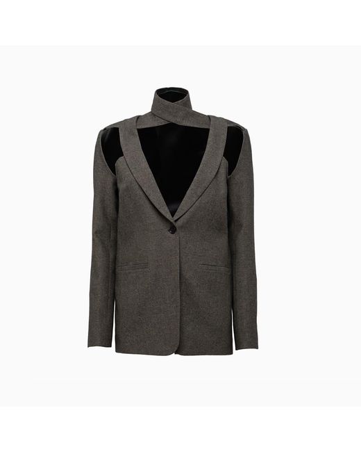 Coperni Cut Out Tailored Blazer in Black | Lyst UK