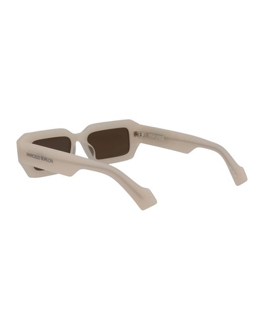 Marcelo Burlon Brown Agave Sunglasses