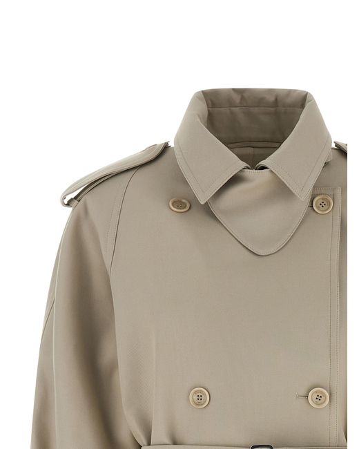 Max Mara Natural Cotton Coat Clothing