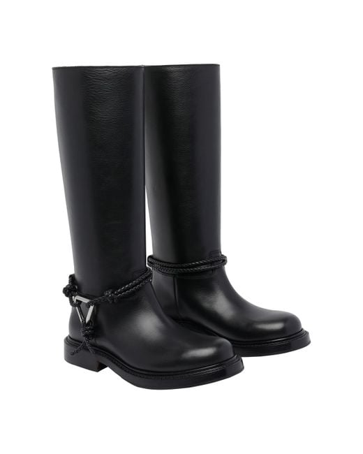 Bottega Veneta Black James Boots