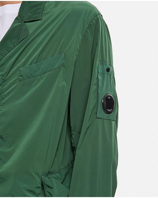 C P Company Green Nycra-R Blazer for men
