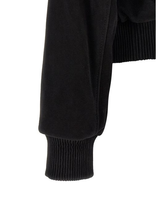 AMI Black 'Ami De Coeur' Jacket for men
