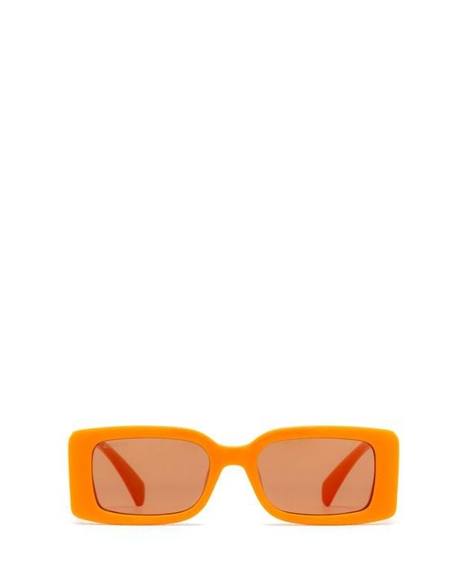 Gucci Orange Sunglasses for men