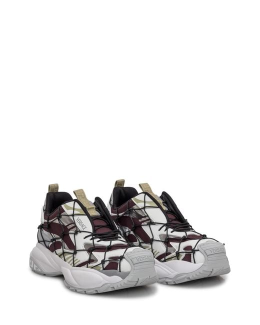 Versace White Vesace Mercury M_Vs_03 Sneaker for men