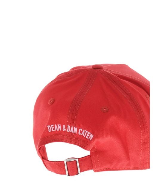 DSquared² Embroidered Logo Baseball Cap Accessories Beanies & Hats for men