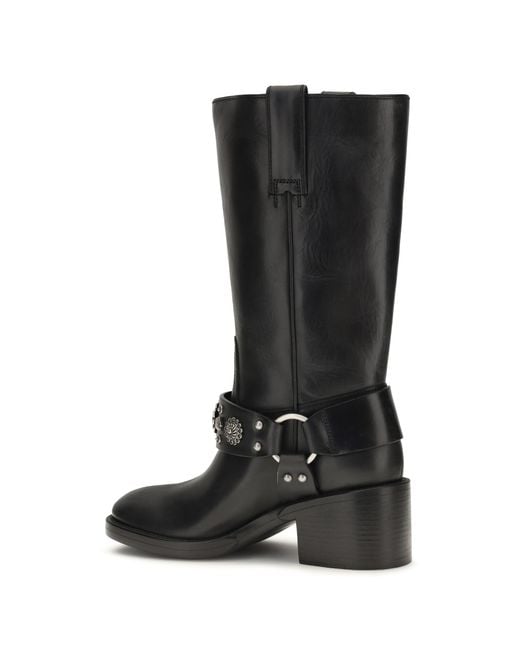 Chloé Black Calf Leather Bos Taurus Flat Boots