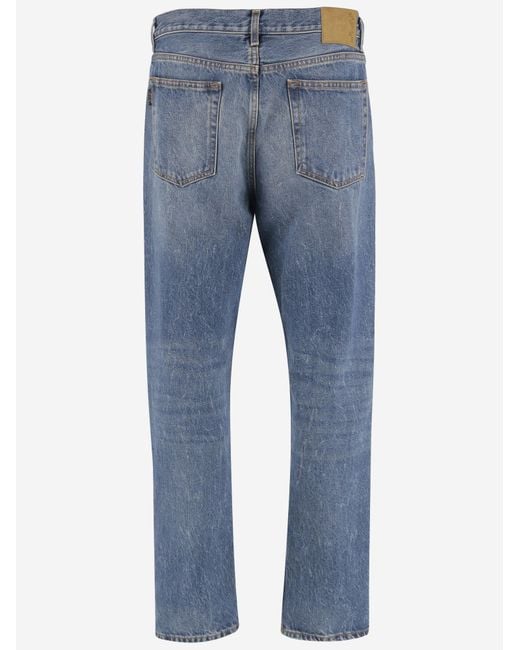 Haikure Blue Cotton Jeans For for men
