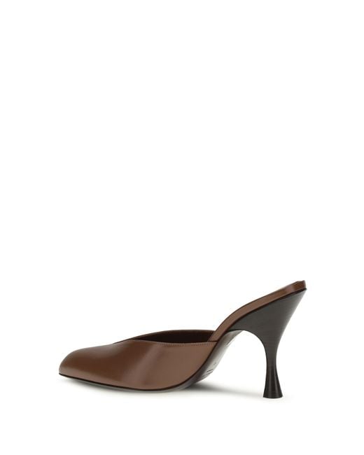 Herbert Levine Multicolor Sitting Pretty Mules Calf Leather Bos Taurus Sandal