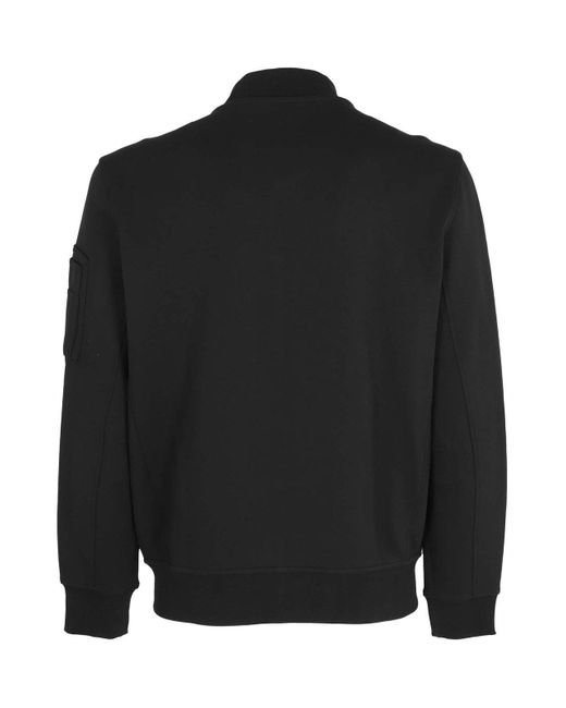 Ralph Lauren Black Pony Zip-up Sweatshirt for men