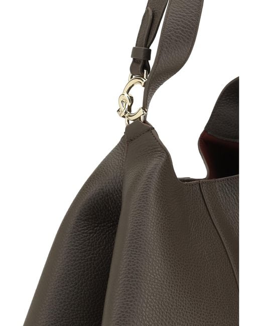 Coccinelle Black Large C-Easy Tote Bag Calf Leather Bos Taurus Shoulder