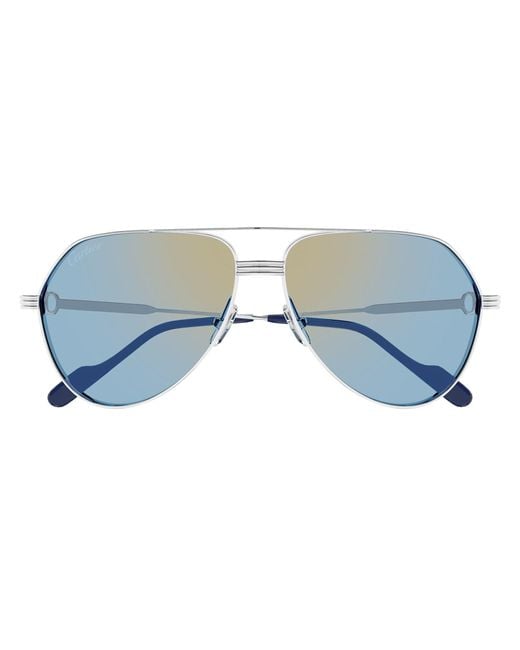 Cartier Metallic Sunglasses for men