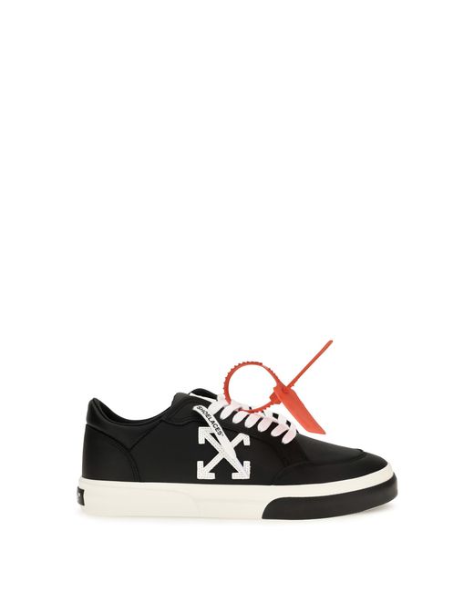 Off-White c/o Virgil Abloh Black Sneakers Vulcanized Low- Trainers for men