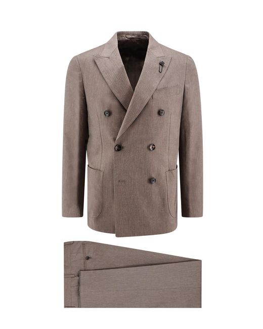 Lardini Gray Special Suit for men