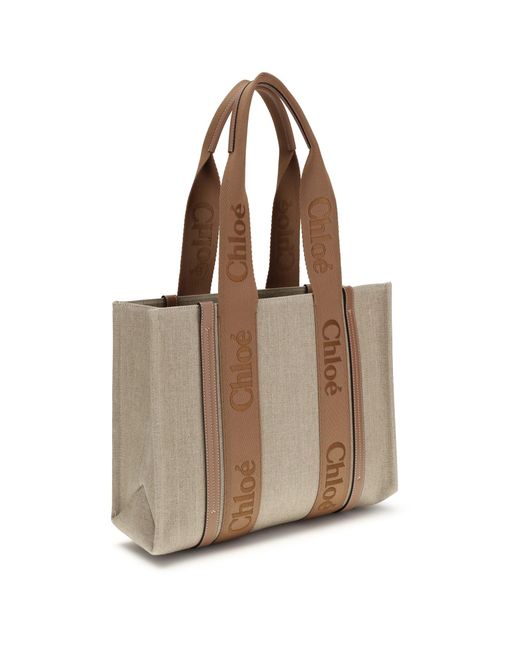 Chloé Natural Shoulder Bags