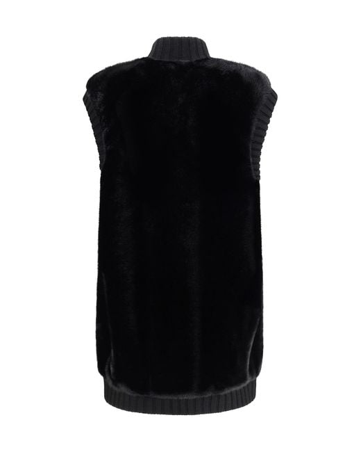 Pinko Black Long Vest