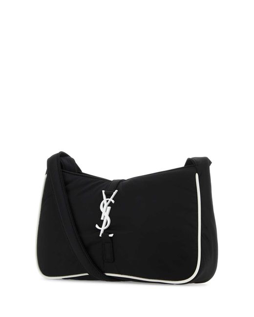 Saint Laurent Black Econylã¢Â Le 5 Ãƒâ‚¬ 7 Shoulder Bag for men