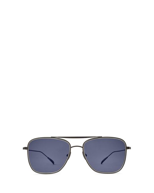 Mr. Leight Blue Novarro S Gunmetal-Coldwater/ Sunglasses