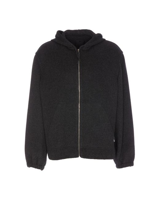 Givenchy Black Zip-up Hooded Jacket for men