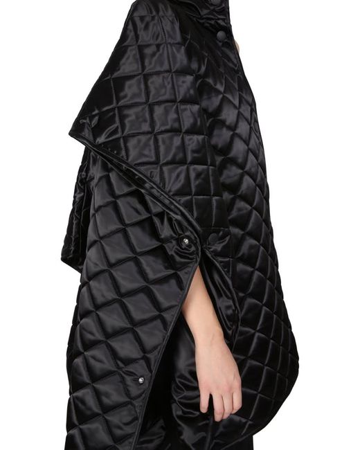 Boutique Moschino Black Quilted Jacket