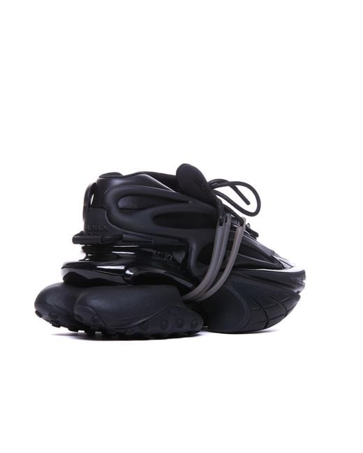 Balmain Blue Sneakers Rubber/Rubber Sole for men