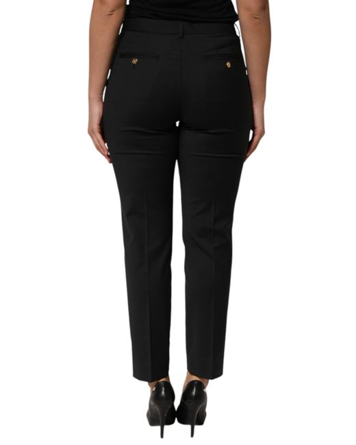 Dolce & Gabbana Black Slim Fit Pants