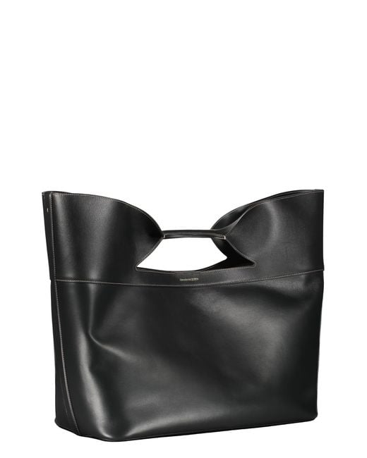 Alexander McQueen Black Elegant, Spacious And Durable Bag