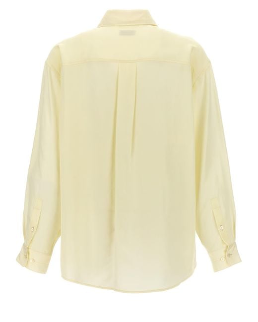 Lemaire Yellow 'Double Pocket' Shirt for men