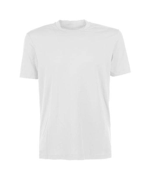Altea White Cotton T-Shirt for men