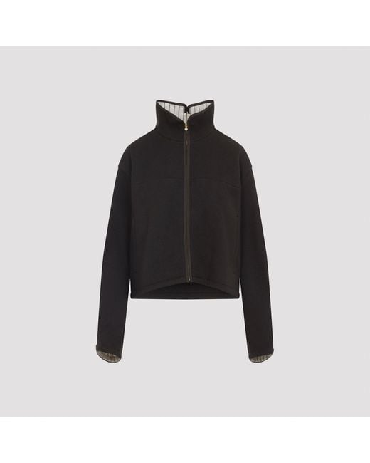 Carven Black Zipped Blouson