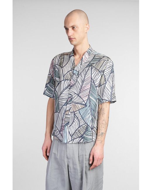 Giorgio Armani Gray Shirt for men