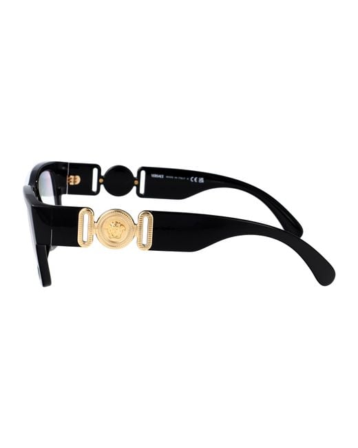 Versace Black 0Ve3368U Gb1 Injected Optical for men