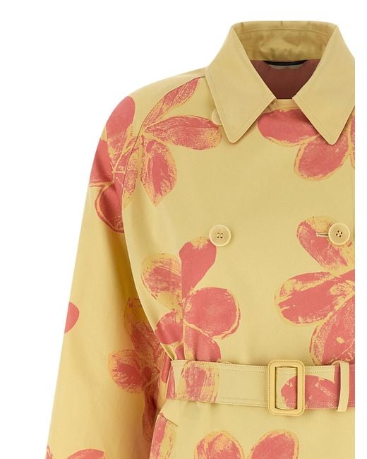 Weekend by Maxmara Multicolor Cotton Coat Clothing