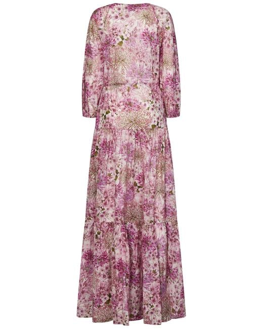 Giambattista Valli Purple Long Dress