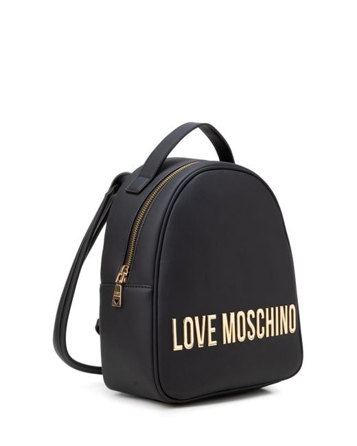 Love Moschino Black Backpacks