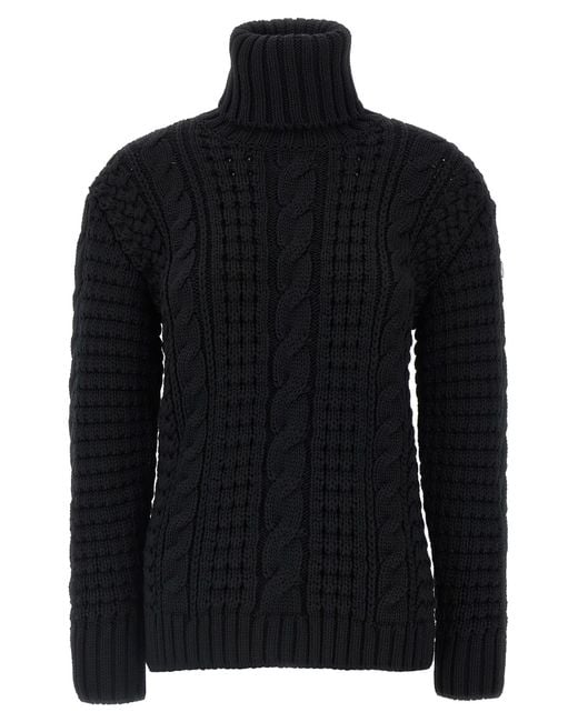 Moncler Genius Black Moncler X Edward Enninful Tricot Turtleneck Sweater