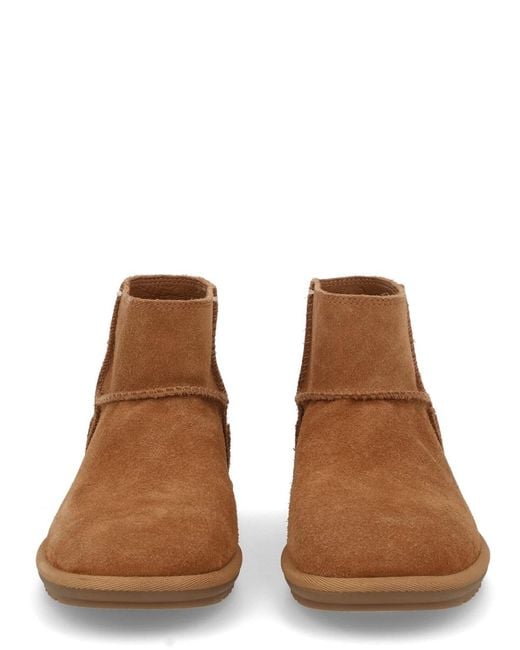 Ugg Brown Boots Classic Mini Leather