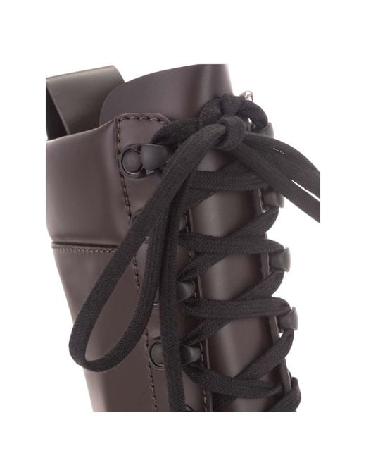 Bottega Veneta Gray The Bounce Leather Boots for men