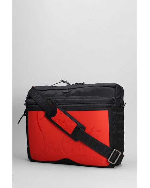 Christian Louboutin Red Loubideal Shoulder Bag for men