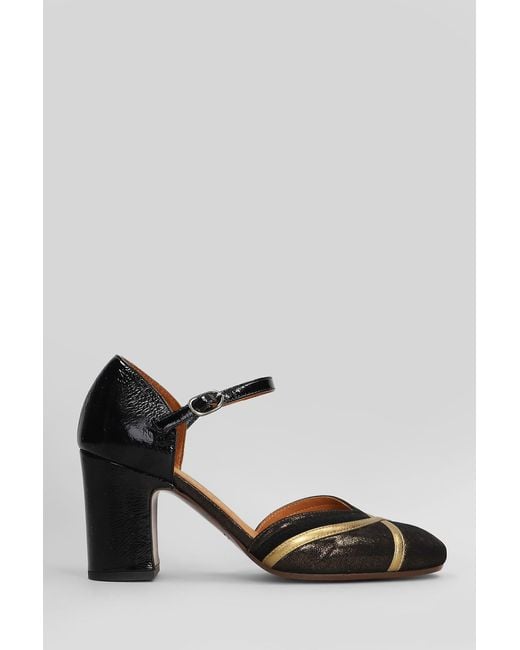 Chie Mihara Black Merman Pumps