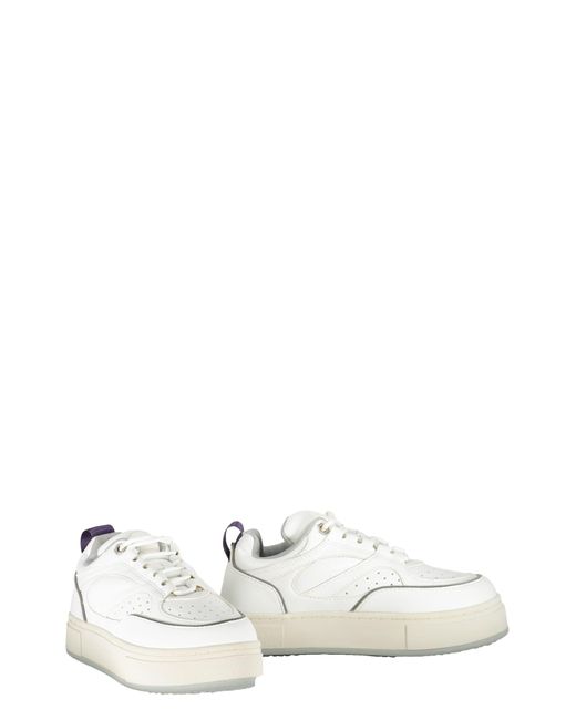 Eytys White Sidney Low-Top Sneakers